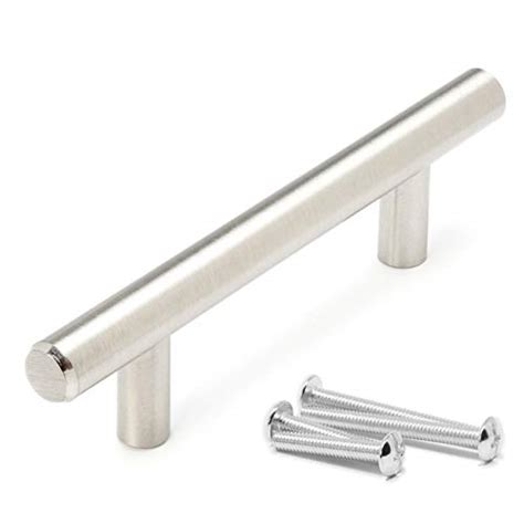 brahmco stainless steel 8 cabinet pulls|kitchen cabinet pulls 30 pack.